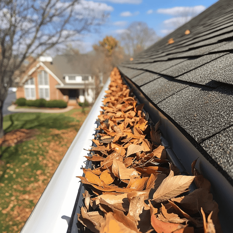Gutters Clean and Functioning Properly